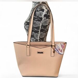 Calvin Klein Collection Beige Tote Bag